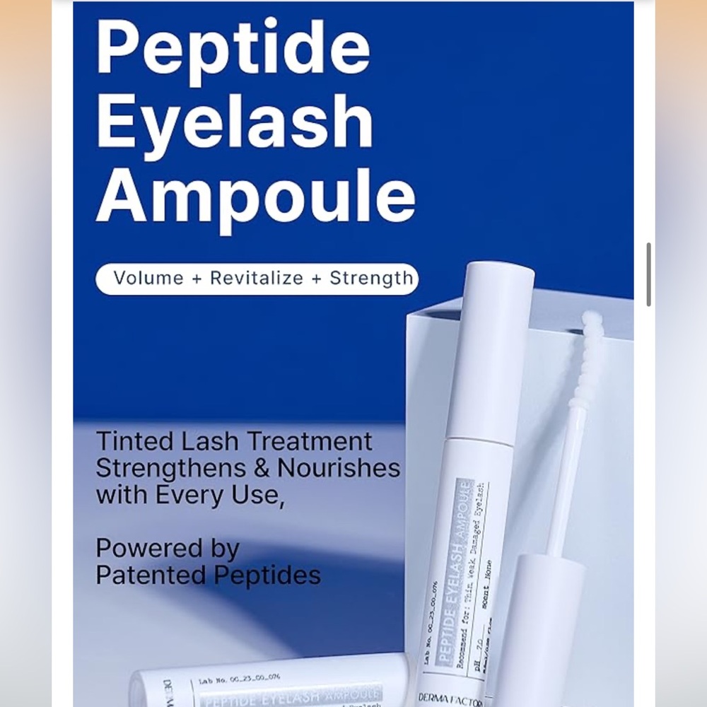 New in Box: Peptide Eyelash Ampoule - Black